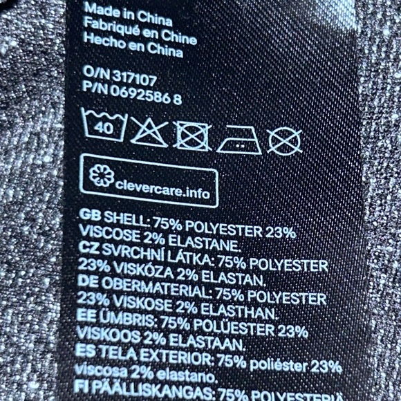 Reduced H&M Divided long knit blazer cardigan jacket XS - Picture 6 of 6